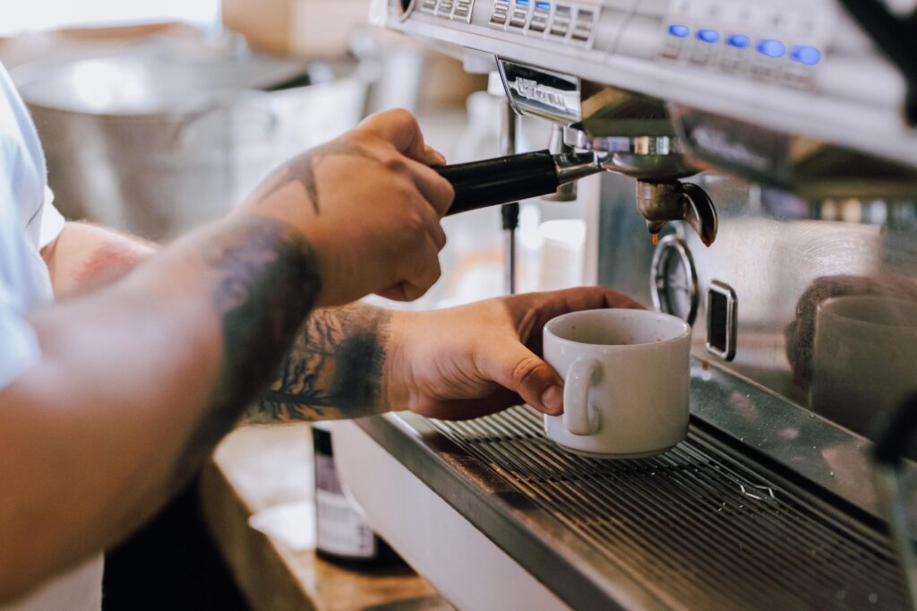 A neighbourhood café in the DFW area